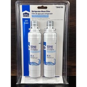 Project Source L-4-2 Refrigerator Water Filter 2-Pack Fits LG LT800P 3846780
